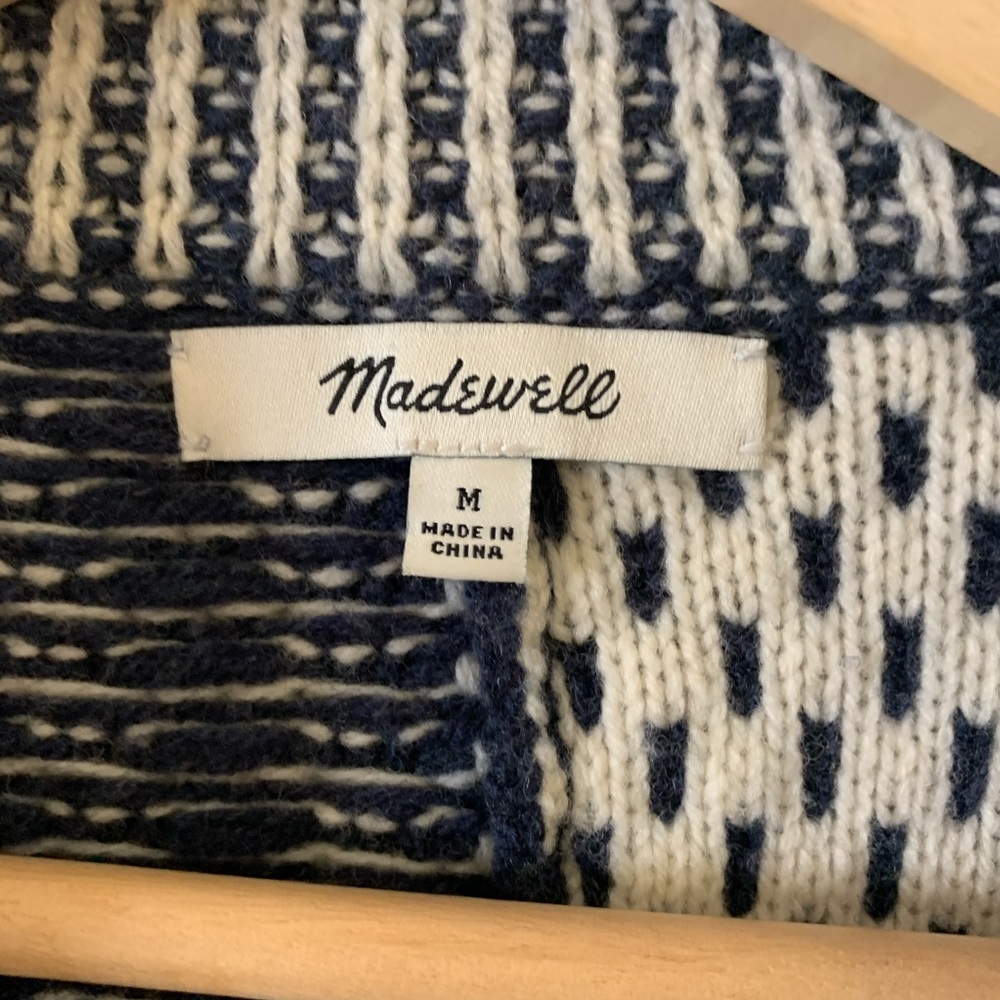 Madewell Patchwork Collage Wool Sweater - image 6